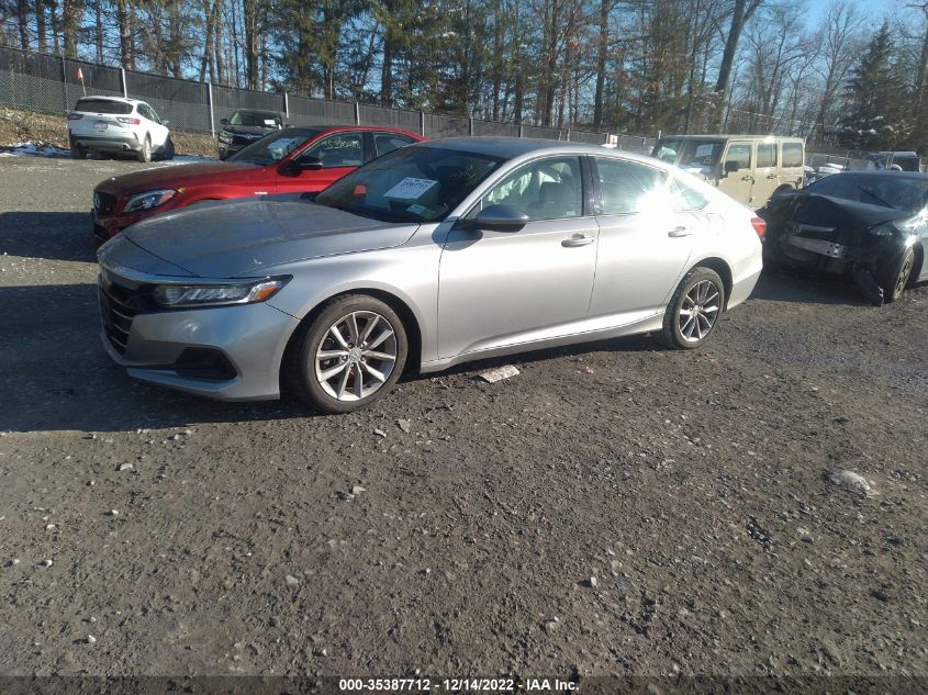 2021 HONDA ACCORD SEDAN LX VIN: 1HGCV1F10MA037409