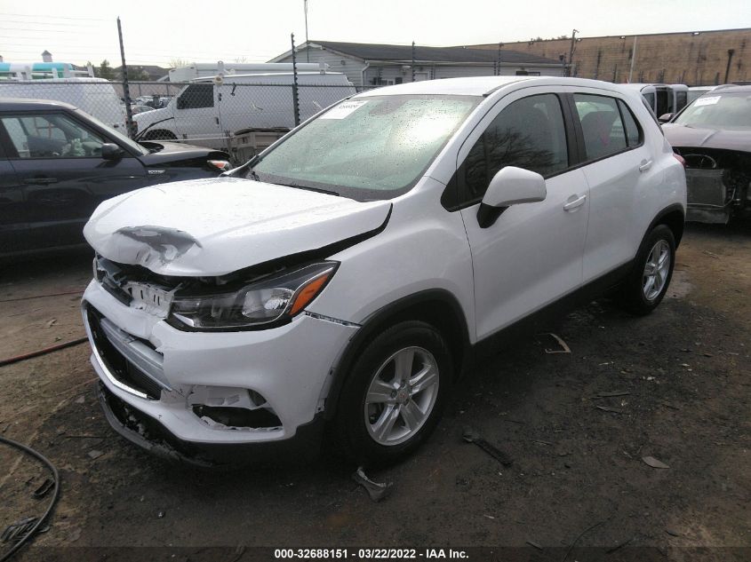 2020 CHEVROLET TRAX LS VIN: KL7CJKSB0LB049614