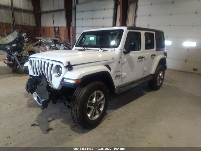 2023 JEEP WRANGLER SAHARA VIN: 1C4HJXEG6PW501626