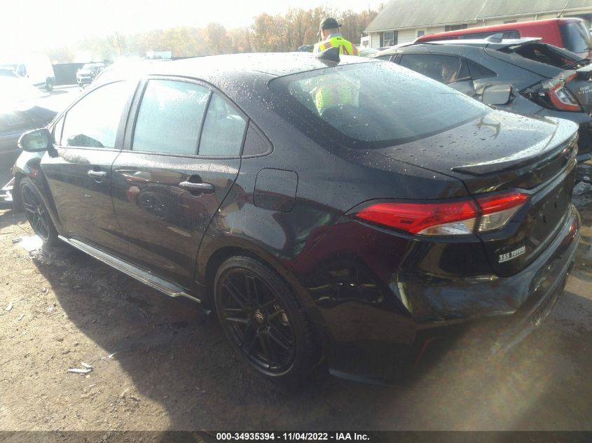 2022 TOYOTA COROLLA SE/SE NIGHTSHADE/APEX SE VIN: 5YFS4MCE8NP119245
