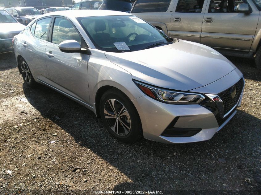 2021 NISSAN SENTRA SV VIN: 3N1AB8CV3MY321890