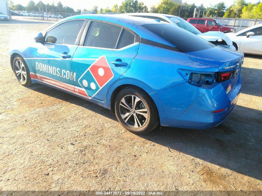 2021 NISSAN SENTRA SV VIN: 3N1AB8CV5MY279853