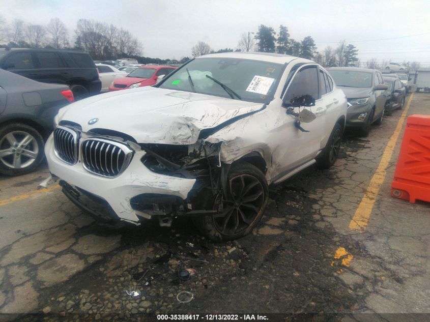 2021 BMW X4 XDRIVE30I VIN: 5UX2V1C05M9E07570