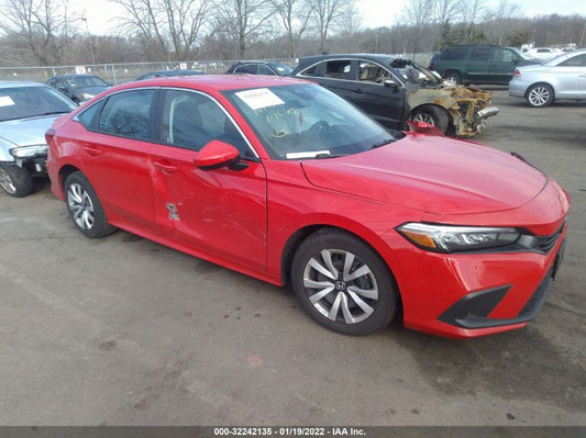 2022 HONDA CIVIC SEDAN LX VIN: 2HGFE2F24NH508606