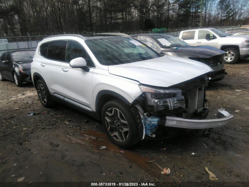 2021 HYUNDAI SANTA FE LIMITED VIN: 5NMS44AL1MH324142