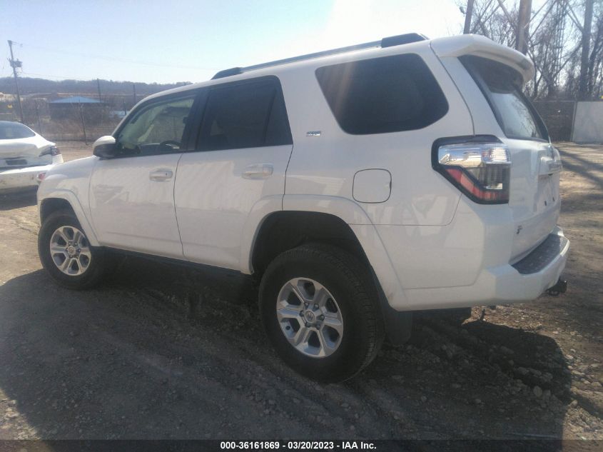 2022 TOYOTA 4RUNNER SR5 VIN: JTEMU5JR1N6020970