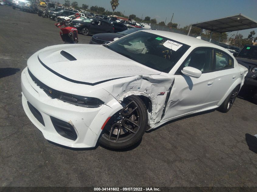 2021 DODGE CHARGER SCAT PACK WIDEBODY VIN: 2C3CDXGJ9MH641212