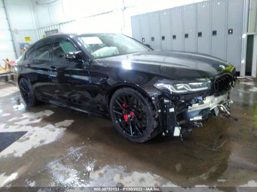 2022 BMW M5 VIN: WBS83CH06NCH62475