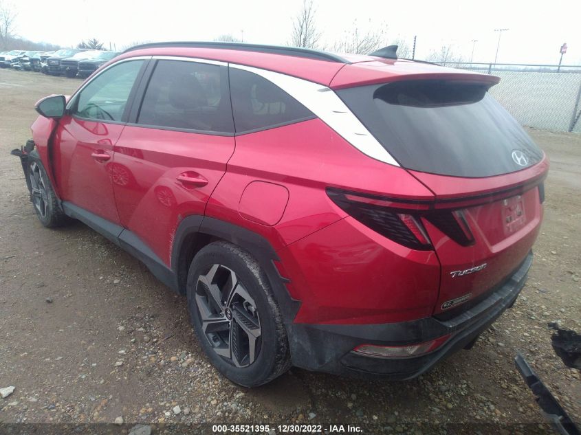 2022 HYUNDAI TUCSON SEL VIN: 5NMJC3AE7NH000981