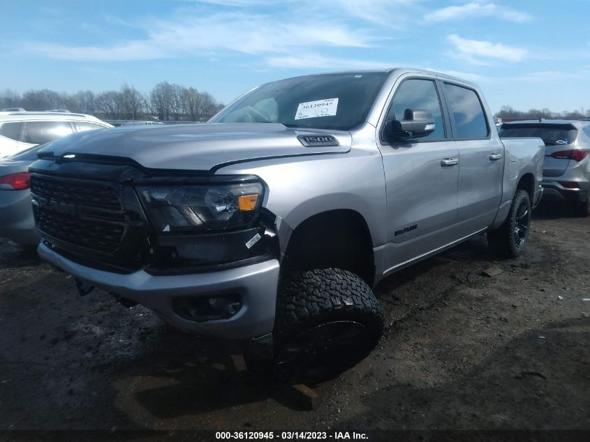 2022 RAM 1500 BIG HORN VIN: 1C6SRFFT7NN224631