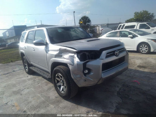2022 TOYOTA 4RUNNER TRD OFF ROAD VIN: JTEPU5JR3N6009711