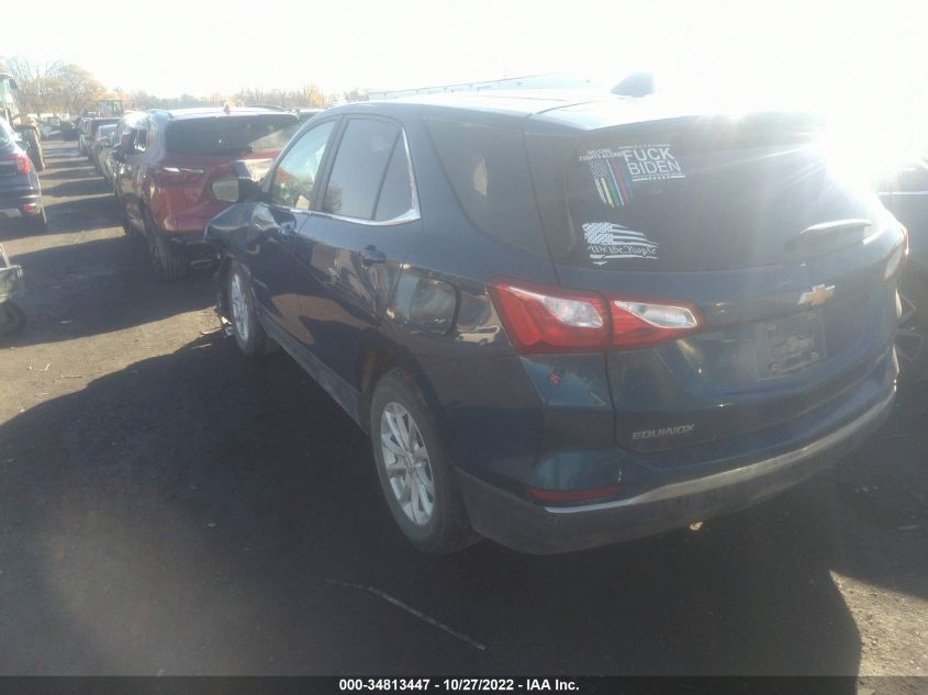 2021 CHEVROLET EQUINOX LT VIN: 3GNAXUEV2ML352444