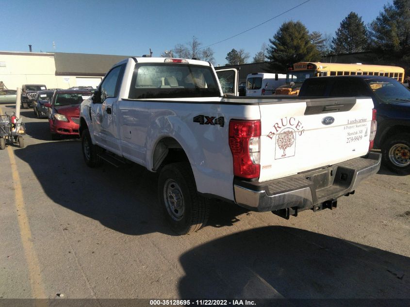 2022 FORD SUPER DUTY F-250 SRW XL/XLT VIN: 1FTBF2B66NEC00847