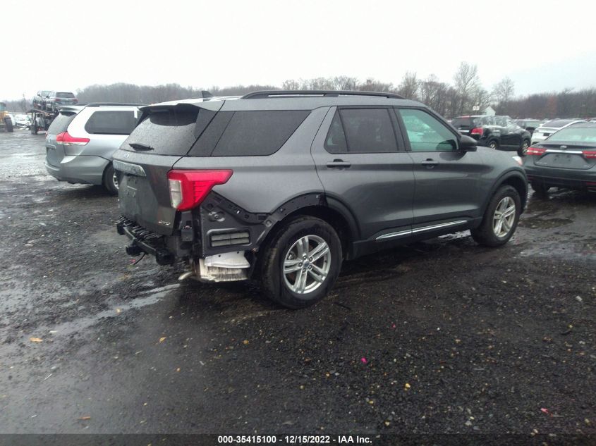 2022 FORD EXPLORER XLT VIN: 1FMSK8DH5NGA74493