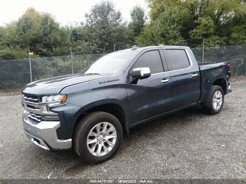 2021 CHEVROLET SILVERADO 1500 LTZ VIN: 1GCUYGEL8MZ274196