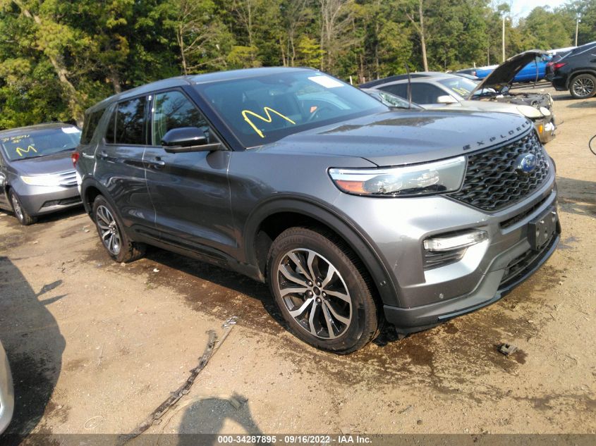 2021 FORD EXPLORER ST VIN: 1FM5K8GC5MGB63220