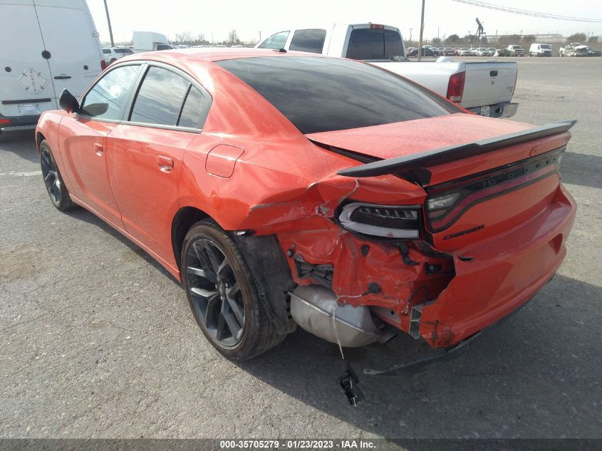 2022 DODGE CHARGER SXT VIN: 2C3CDXBG4NH208992