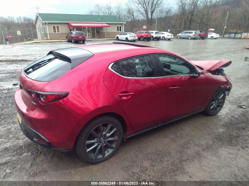 2022 MAZDA MAZDA3 HATCHBACK PREFERRED VIN: JM1BPALL6N1501105