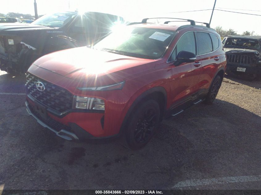 2022 HYUNDAI SANTA FE XRT VIN: 5NMS64AJ5NH405204