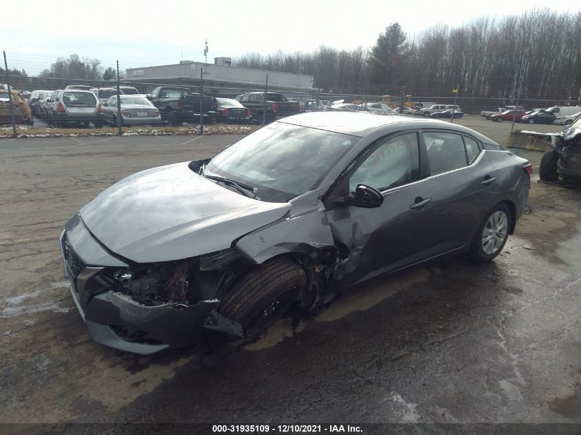 2020 NISSAN SENTRA S VIN: 3N1AB8BV6LY309961