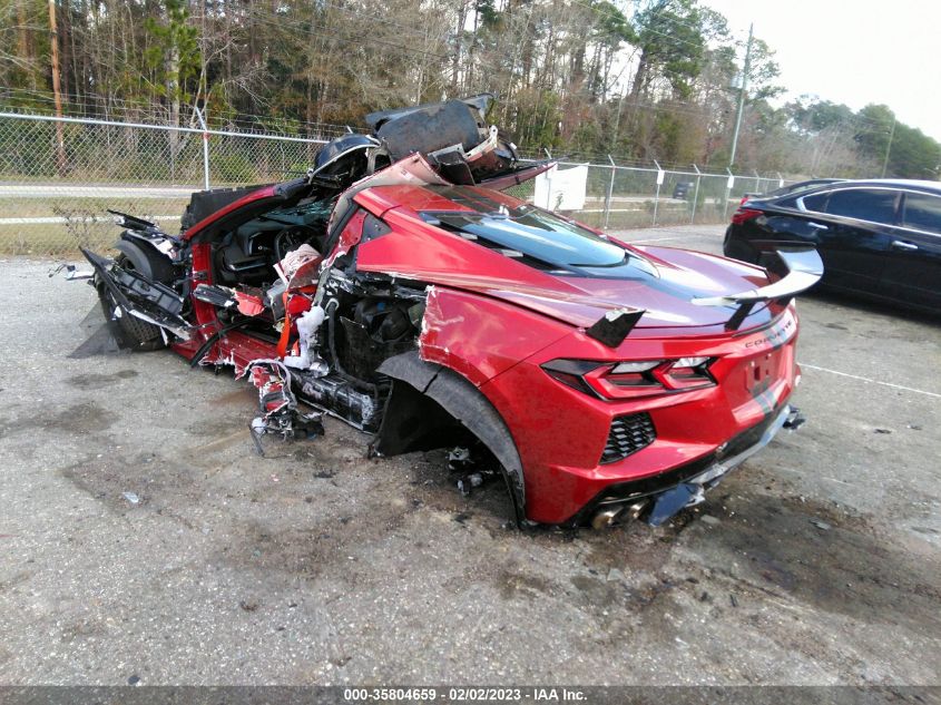 2021 CHEVROLET CORVETTE 1LT VIN: 1G1YA2D44M5119115