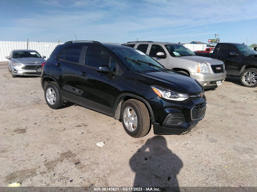 2022 CHEVROLET TRAX LT VIN: KL7CJPSM4NB567128