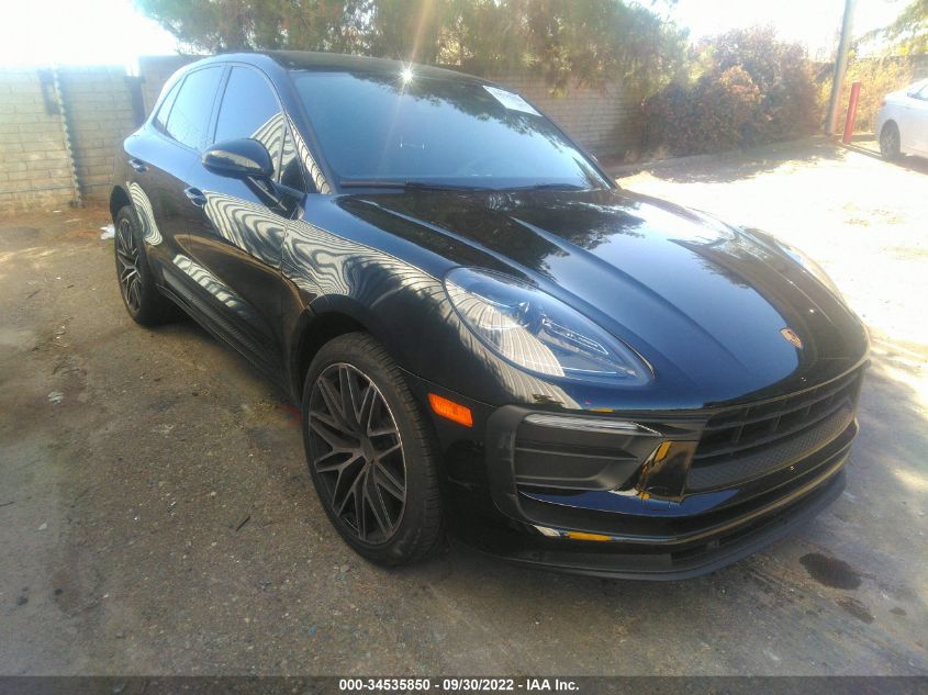 2022 PORSCHE MACAN VIN: WP1AA2A58NLB05591