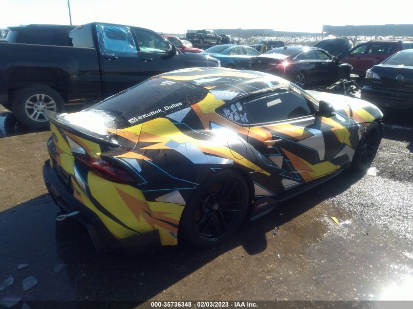2022 TOYOTA GR SUPRA 3.0/3.0 PREMIUM VIN: WZ1DB0C03NW047603