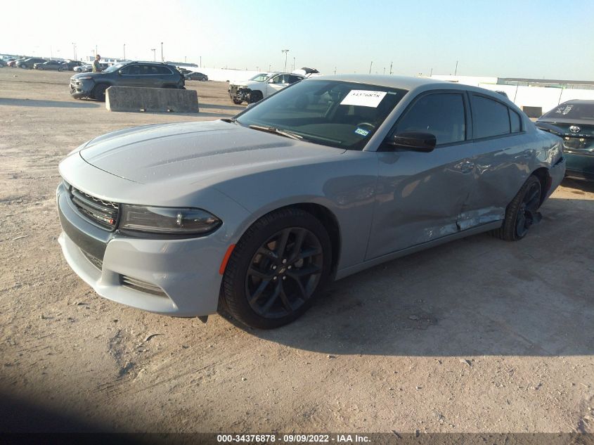 2022 DODGE CHARGER SXT VIN: 2C3CDXBG5NH103779