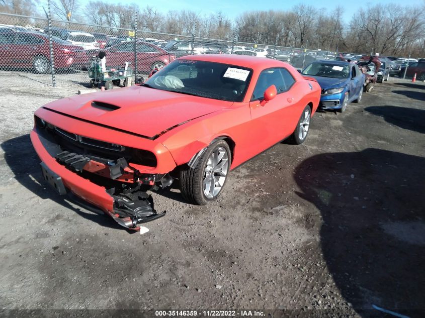 2022 DODGE CHALLENGER GT VIN: 2C3CDZJGXNH185327