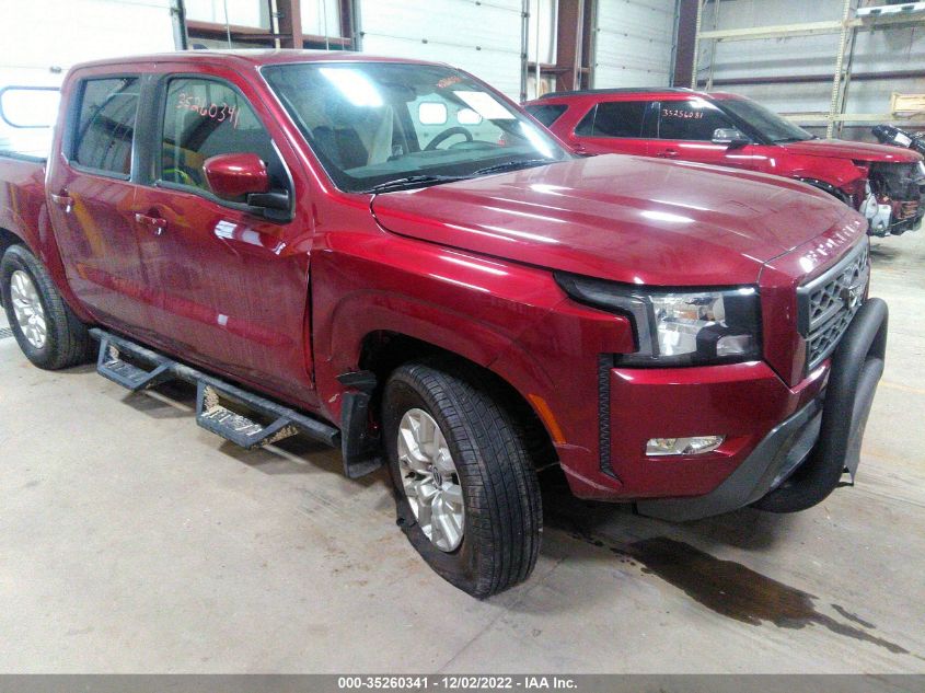 2022 NISSAN FRONTIER SV VIN: 1N6ED1EK4NN667252