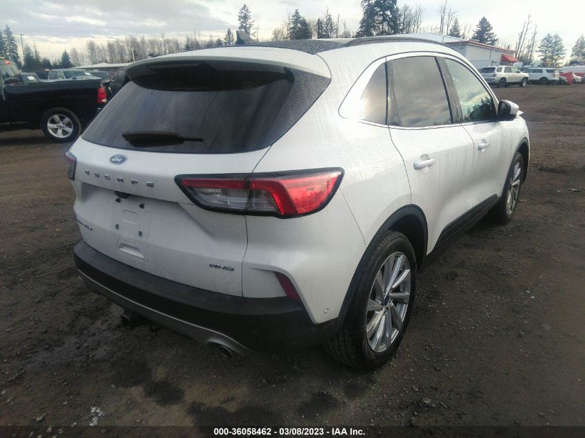 2022 FORD ESCAPE TITANIUM VIN: 1FMCU9J95NUB60924