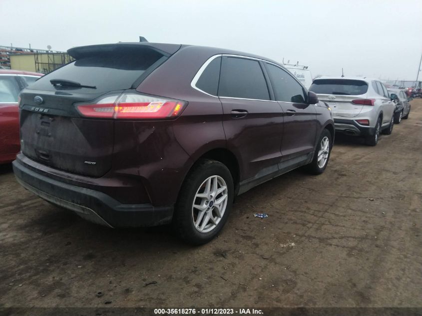 2021 FORD EDGE SEL/ST-LINE VIN: 2FMPK4J91MBA35885