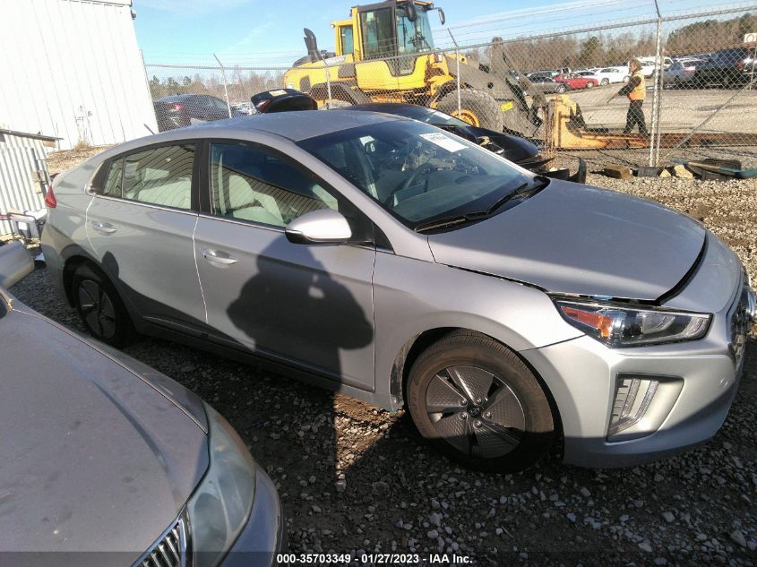 2022 HYUNDAI IONIQ HYBRID SE VIN: KMHC75LC2NU283220