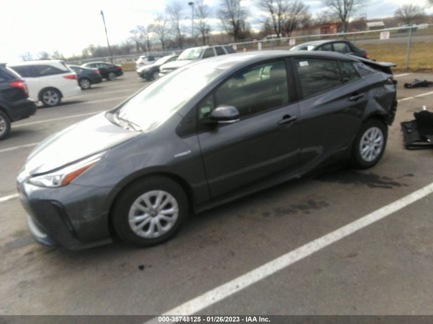 2022 TOYOTA PRIUS L VIN: JTDKAMFU5N3174823