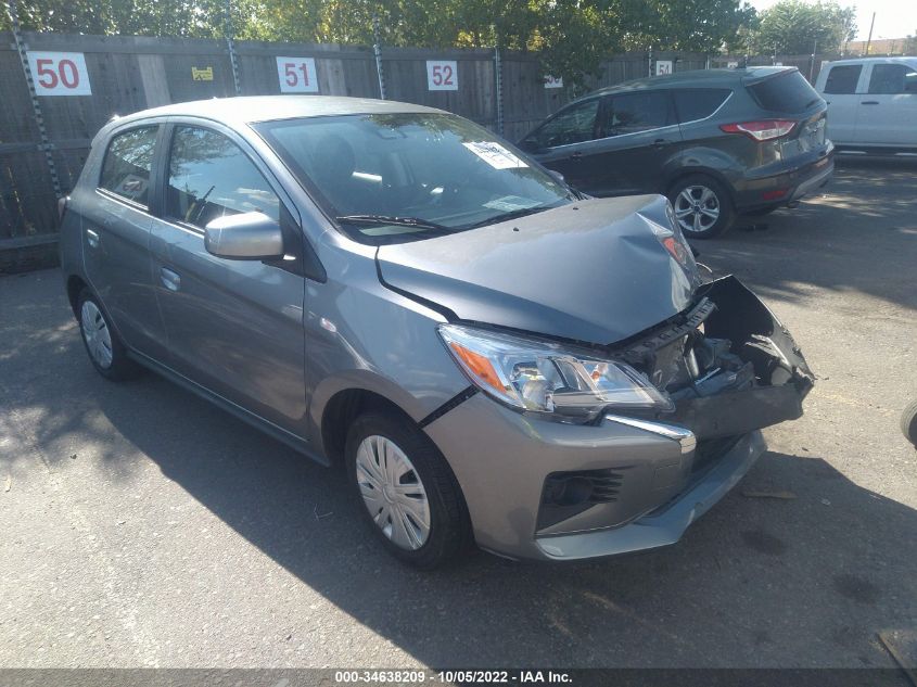 2021 MITSUBISHI MIRAGE ES/LE/CARBONITE EDITION VIN: ML32AUHJXMH003511