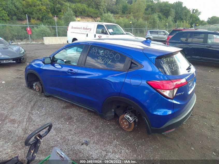 2021 HONDA HR-V EX-L VIN: 3CZRU6H71MM738628