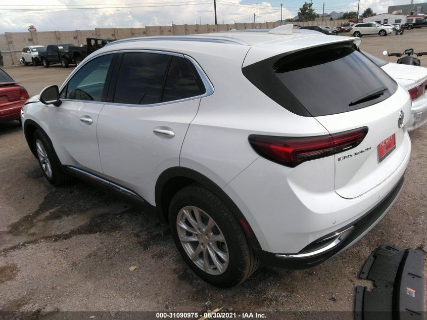2021 BUICK ENVISION PREFERRED VIN: LRBAZLR44MD150434