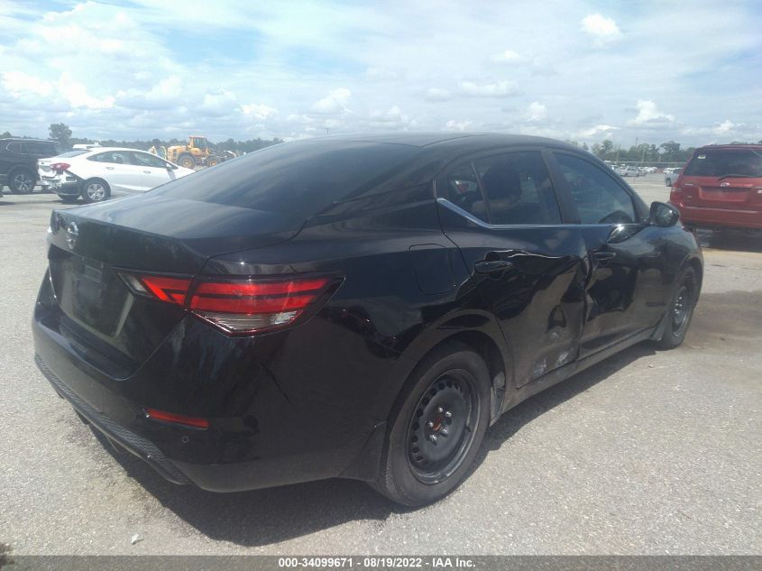 2020 NISSAN SENTRA S VIN: 3N1AB8BV9LY308027