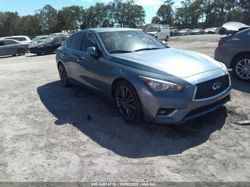 2020 INFINITI Q50 3.0T LUXE VIN: JN1EV7AP9LM201522