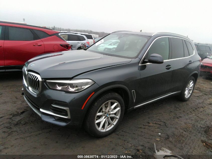 2022 BMW X5 XDRIVE40I VIN: 5UXCR6C0XN9M74508
