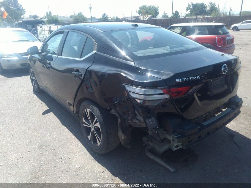 2021 NISSAN SENTRA SV VIN: 3N1AB8CV2MY273802