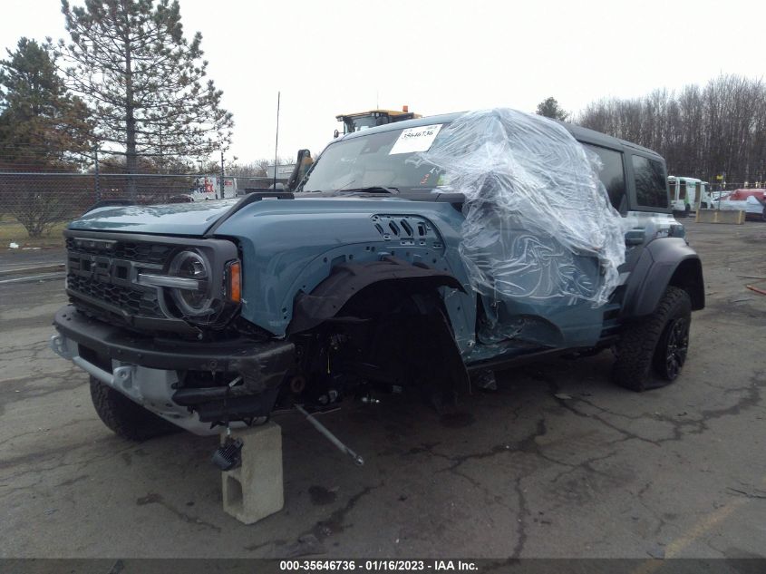 2022 FORD BRONCO RAPTOR VIN: 1FMEE5JRXNLA52058