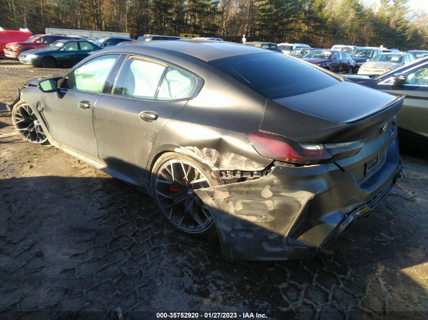 2022 BMW M8 COMPETITION VIN: WBSGV0C04NCG77923