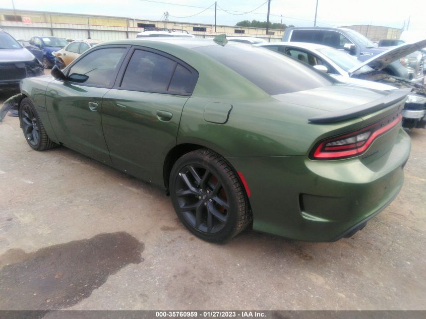 2022 DODGE CHARGER R/T VIN: 2C3CDXCT3NH204847