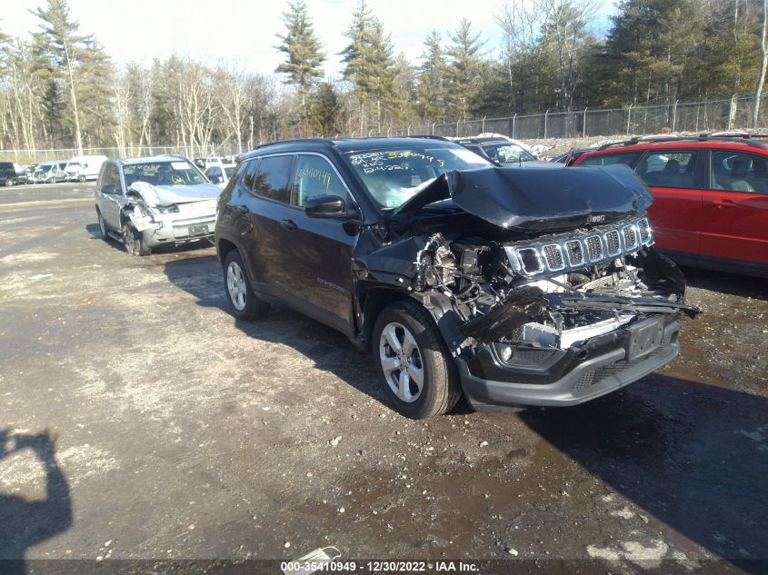 2020 JEEP COMPASS LATITUDE VIN: 3C4NJDBB9LT123165