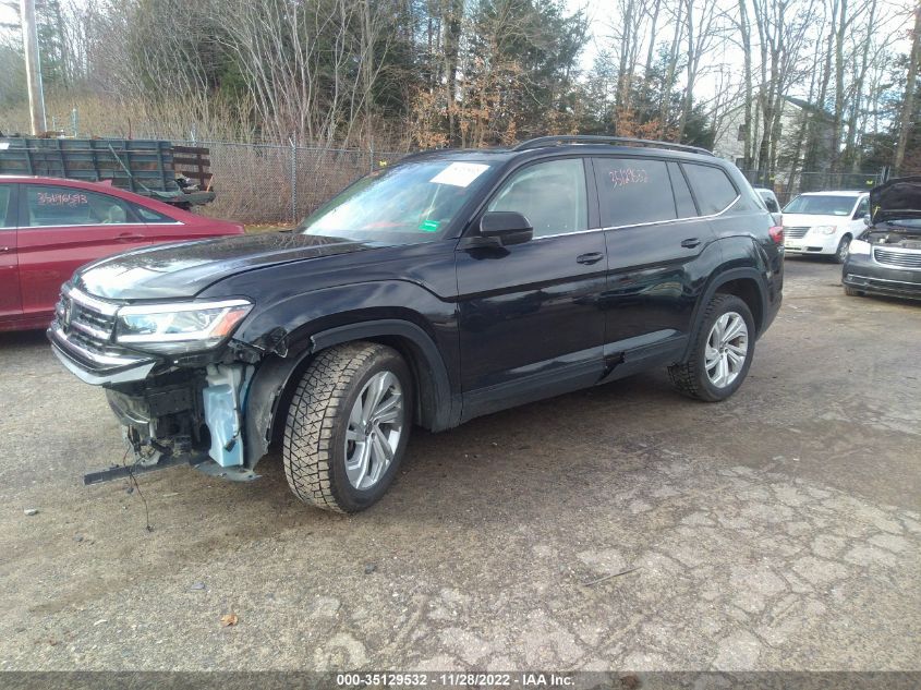 2021 VOLKSWAGEN ATLAS 3.6L V6 SE W/TECHNOLOGY VIN: 1V2KR2CA4MC542395