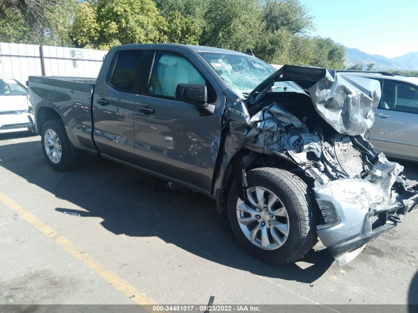 2021 CHEVROLET SILVERADO 1500 CUSTOM VIN: 1GCRYBEF3MZ190449