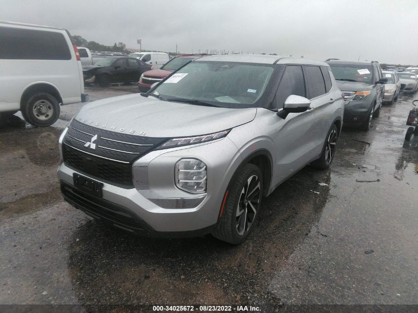 2022 MITSUBISHI OUTLANDER ES VIN: JA4J3TA85NZ020257