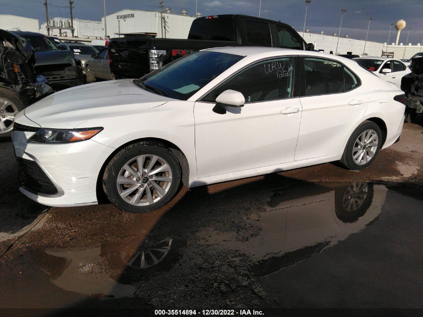 2022 TOYOTA CAMRY LE VIN: 4T1C11AK2NU637418